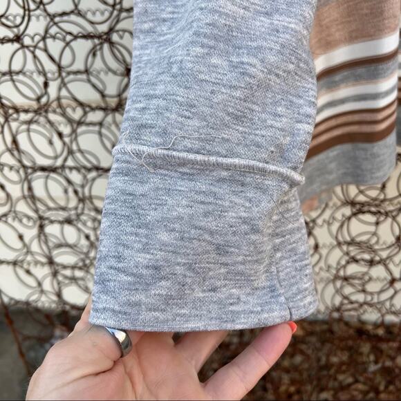 Vintage Retro 70s dagger point collar open front cardigan jacket - Picture 4 of 5